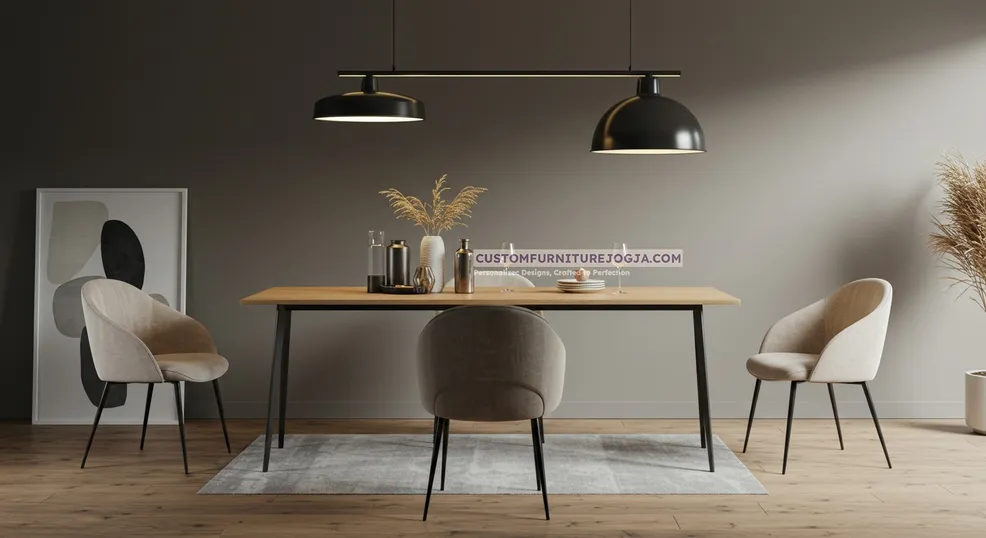 Jasa Pembuatan Meja Makan Jogja